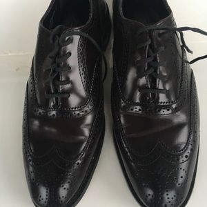 Nunn Bush Nelson Mens Wingtip Oxford Dress Shoes